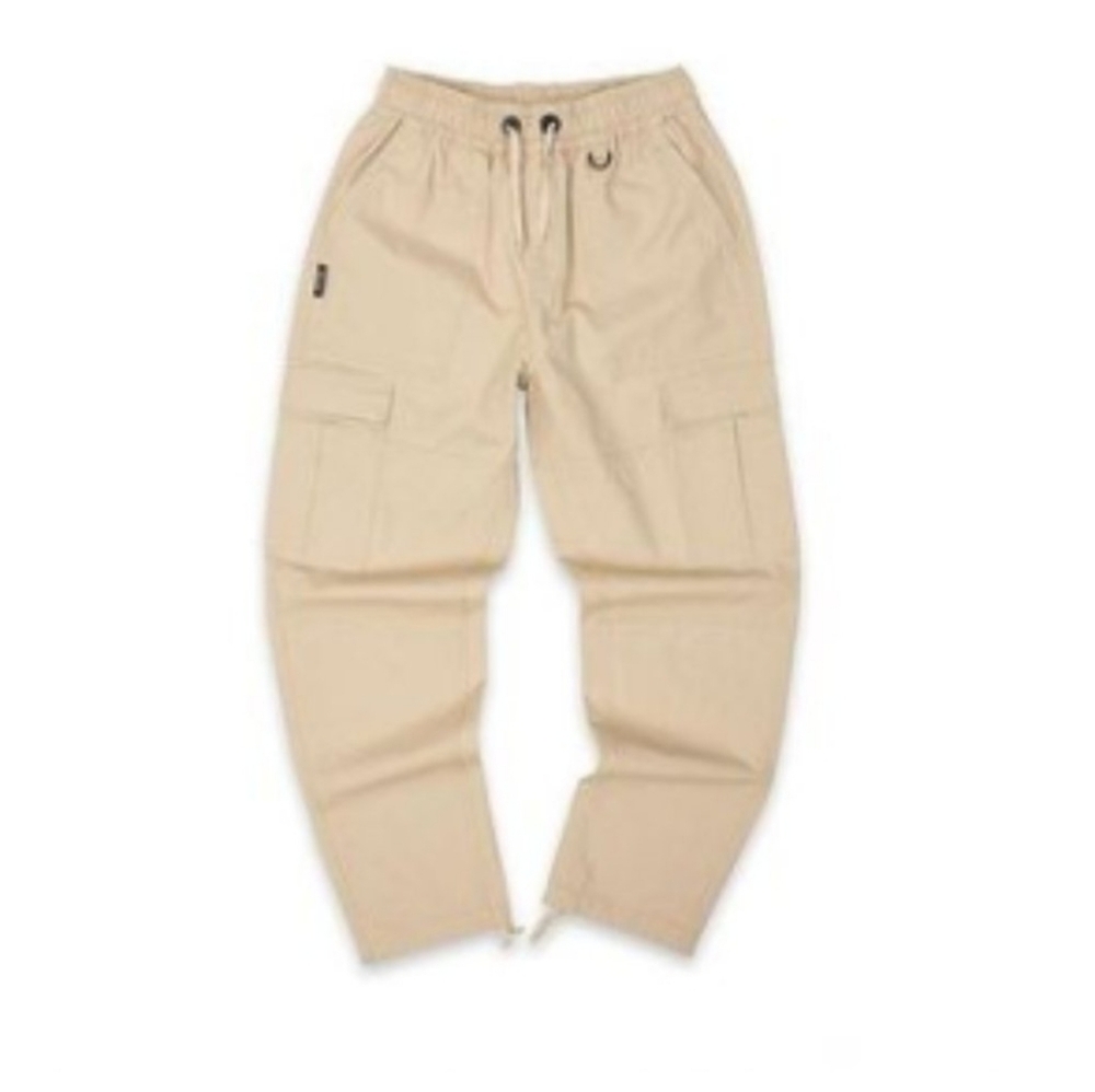 Jiberish Ripstop Cargo Flight Pants In Khaki Tan Mens Medium Outdoor‎
